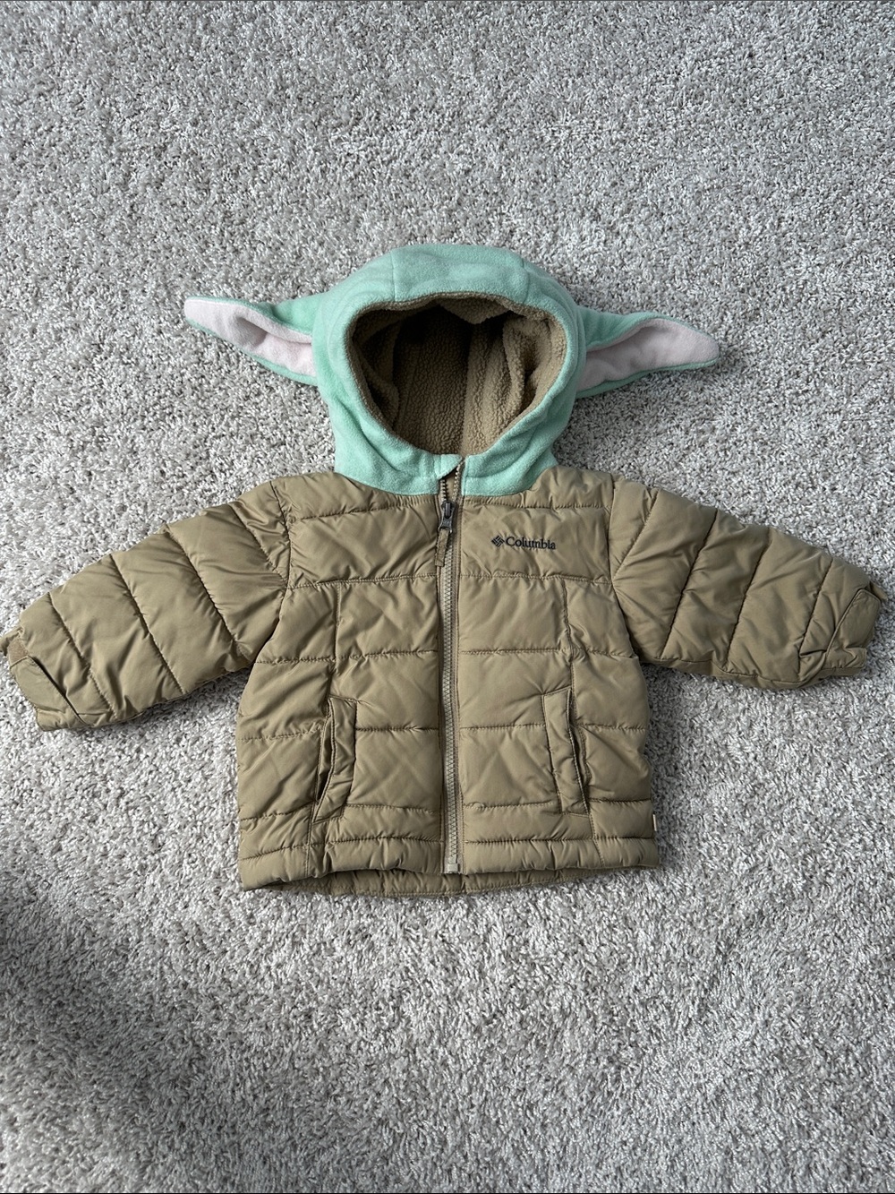 Columbia Toddler Star Wars Grogu/Baby Yoda Puffer Jacket